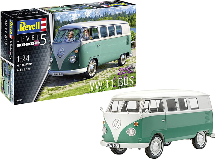 Model plastikowy Revell VW T1 Samba Bus 1:24 (4009803076751) - obraz 1