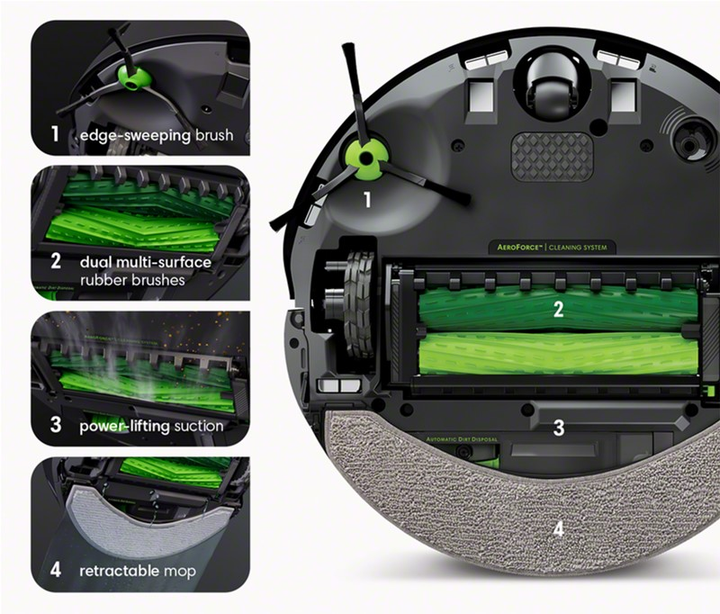 Робот-пилосос iRobot Roomba Combo J7 c715840 - зображення 7