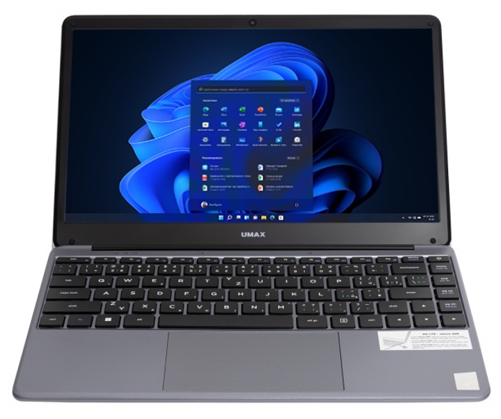 Ноутбук UMAX VisionBook 14WQ LTE (UMM230242) Gray - зображення 2
