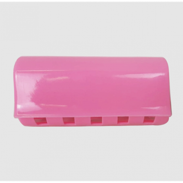 Тримач для зубних рахів із дозатором для зубної пасти Toothpaste Dispenser JX1000 Рожевий - зображення 3