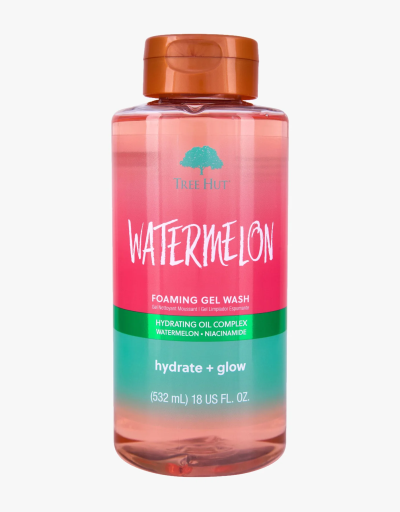 Гель для душу соковитий кавун TREE HUT Watermelon Foaming Gel Wash 532 мл - Фото 1 Гель для душу соковитий кавун TREE HUT Watermelon Foaming Gel Wash 532 мл - зображення 1