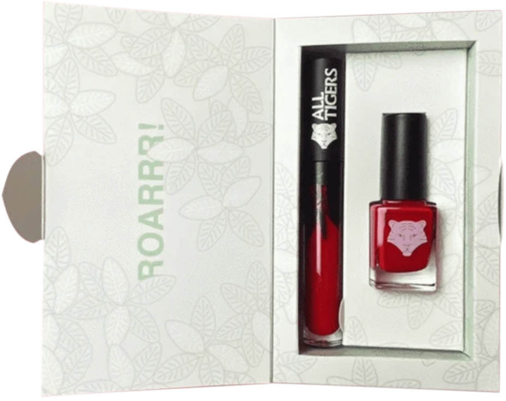 Набір косметики All Tigers Natural & Vegan Wild Stars Lips & Nail (3701243221036) - зображення 4