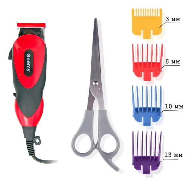 Машинка для стрижки животных Geemy GM-1023 10W триммер для груминга собак, набор для стрижки собак (1010119-Other) - изображение 2