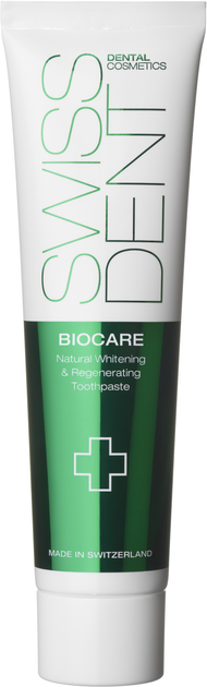 Зубная паста SWISSDENT Biocare Отбеливающая 100 мл (7640126190853) - изображение 1