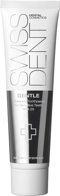 Зубная паста SWISSDENT Gentle Отбеливающая 100 мл (7640126190020) - изображение 1