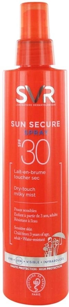 Солнцезащитный крем SVR Laboratories Sun Secure SPF 30 200 мл ...