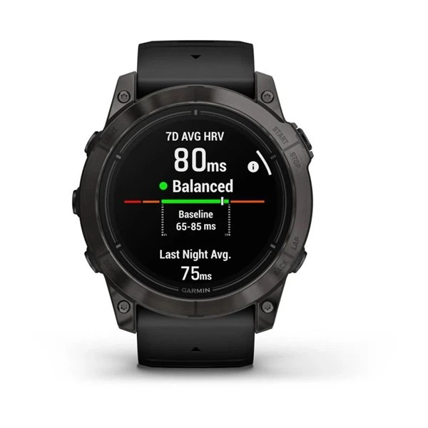 Smartwatch  Garmin epix Pro (Gen 2) Sapphire Edition 51 mm Carbon Grey DLC Titanium with Black Band (010-02804-01) - obraz 6