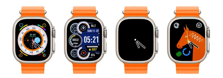 Смарт-часы AURA X4 ProMax 53mm Orange - Фото 3 Смарт-часы AURA X4 ProMax 53mm Orange - изображение 3