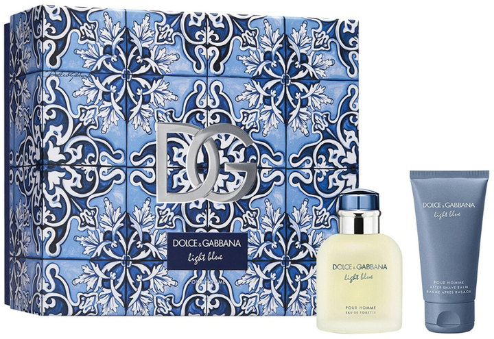 Набор для мужчин Dolce&Gabbana Light Blue Туалетная вода 75 мл + Лосьон ...