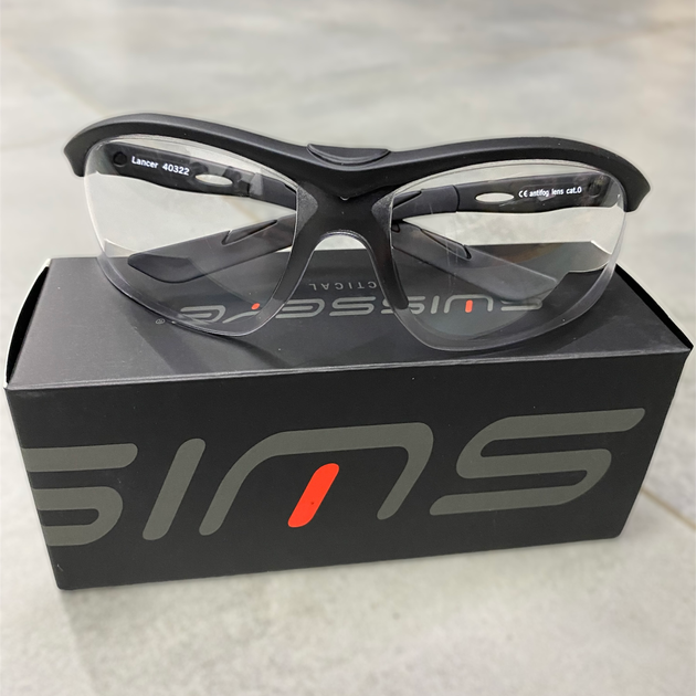 Окуляри тактичні Swiss Eye Lancer, Прозоре скло, сертифіковані, 1 змінне скло, балістичні окуляри - зображення 1