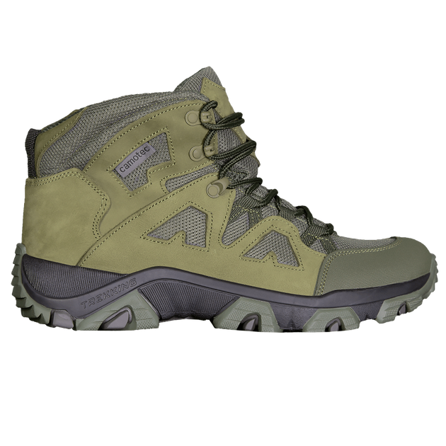 CamoTec тактические ботинки BULAT Olive, мужские ботинки, ботинки олива, тактическая обувь, ботинки мужские - изображение 2