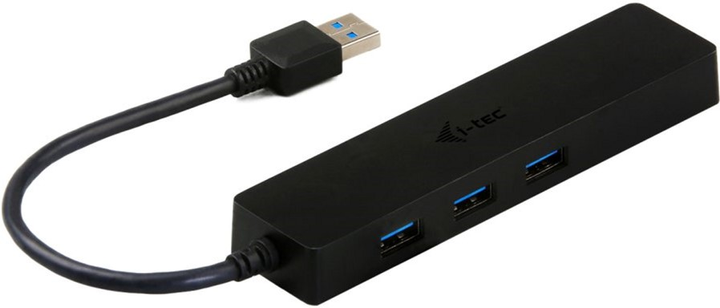 Hub USB 4 w 1 i-Tec Slim USB 3.0 (U3GL3SLIM) - obraz 2