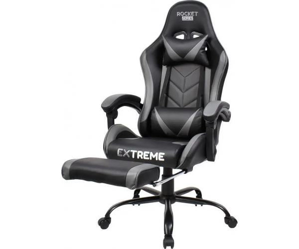 Ігрове крісло для геймерів та роботи EXTREME R101 Cірий геймерське крісло - изображение 4
