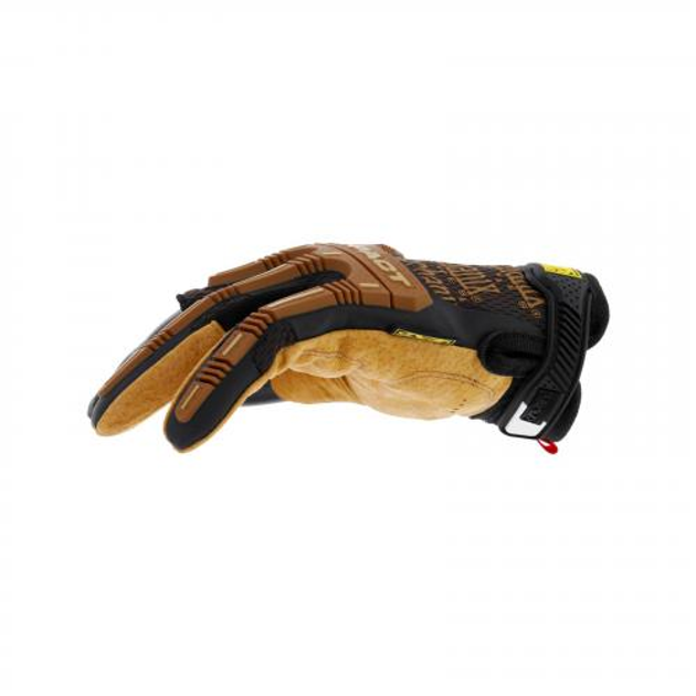 Перчатки тактические Mechanix Wear M-Pact Leather Fingerless Framer Gloves LFR-75 S (2000980571796) - изображение 2
