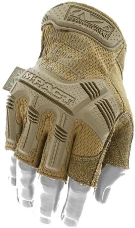 Перчатки тактические Mechanix Wear M-Pact Fingerless Gloves MFL-72 L Coyote (2000980594658) - изображение 1