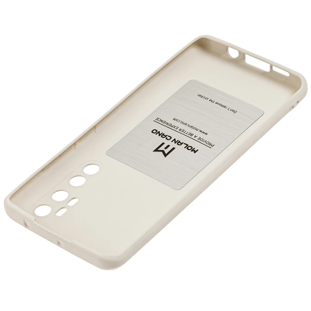 TPU чохол Molan Cano Smooth для Xiaomi Mi Note 10 Lite Сірий (00000037167_6) - зображення 3
