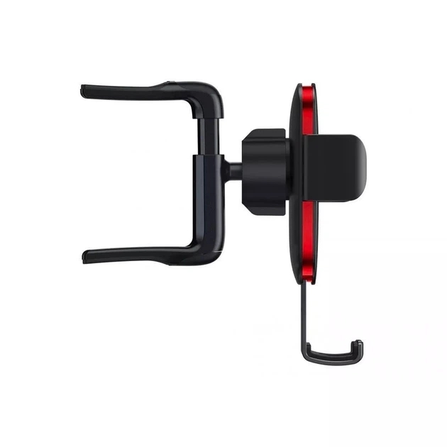 Автодержатель Baseus Metal Age Gravity Car Mount Round Air Vent Version Black (770903) - изображение 3
