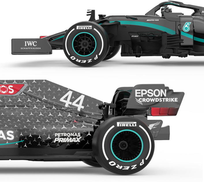Samochód Rastar Mercedes-AMG F1 W11 EQ 1:18 (6930751320451) - obraz 5