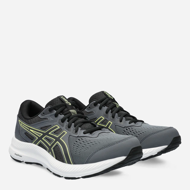 Чоловічі кросівки для бігу ASICS Gel-Contend 8 1011B492-026 40 (7US) 25. 2 см Сірий/Чорний (4550456753242) - Фото 2 Чоловічі кросівки для бігу ASICS Gel-Contend 8 1011B492-026 40 (7US) 25. 2 см Сірий/Чорний (4550456753242) - зображення 2