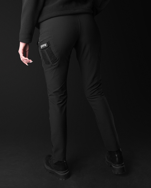Жіночі брюки карго тактичні BEZET Байрактар чорний - XS - зображення 2