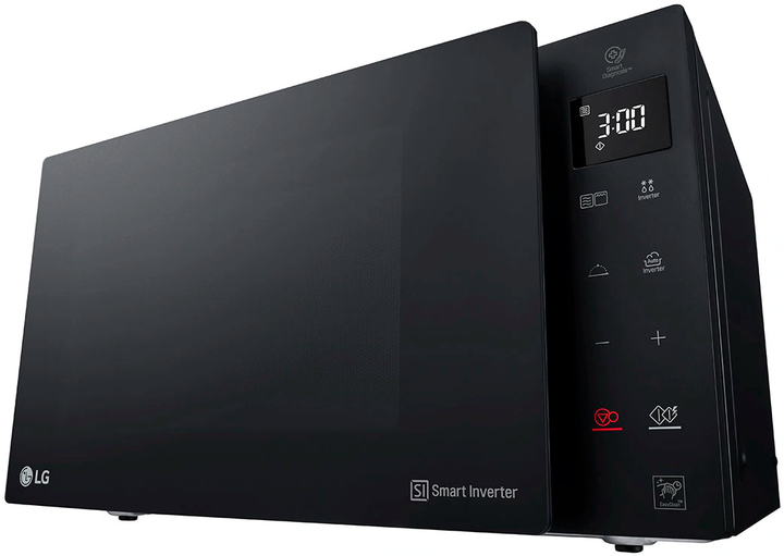 Мікрохвильова піч LG NeoChef MH6535GIS Чорна - зображення 3