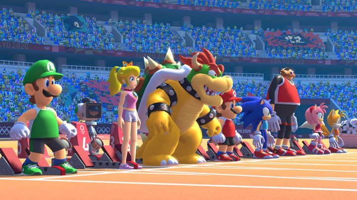 Гра Nintendo Switch Mario & Sonic at the Tokyo Olymp. Game 2020 (Картридж) (45496424916) - зображення 2