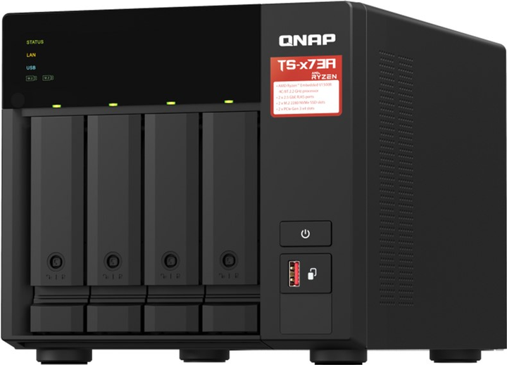 QNAP 4BAY TS-473A-8G - зображення 1