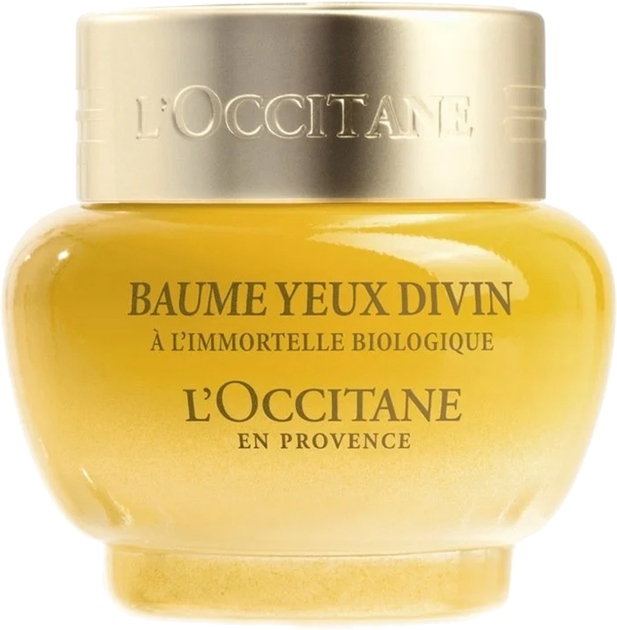 Бальзам для кожи вокруг глаз и губ L\'Occitane Immortelle Divine 15 мл (3253581703526) - изображение 1