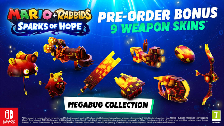 Гра Nintendo Switch Mario + Rabbids Sparks of Hope Gold Ed. (Картридж) (3307216244028) - зображення 3