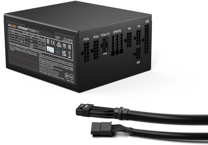 Zasilacz be quiet! Straight Power 12 850 W (4260052189429) - Zdjęcie 5 Zasilacz be quiet! Straight Power 12 850 W (4260052189429) - obraz 5