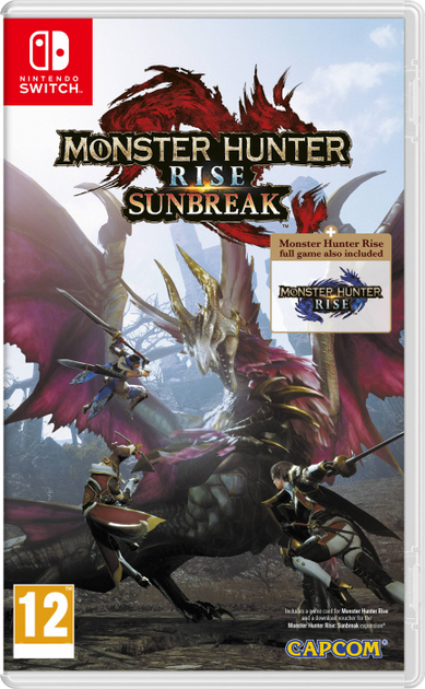 Гра Nintendo Switch Monster Hunter Rise + Sunbreak (Картридж) (45496478230) - зображення 1