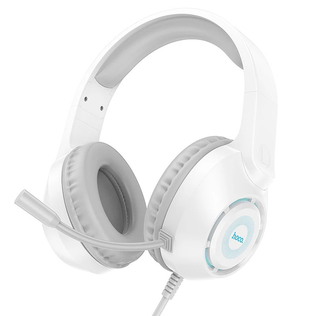 Наушники проводные полноразмерные Hoco W108 игровые с микрофоном и ...