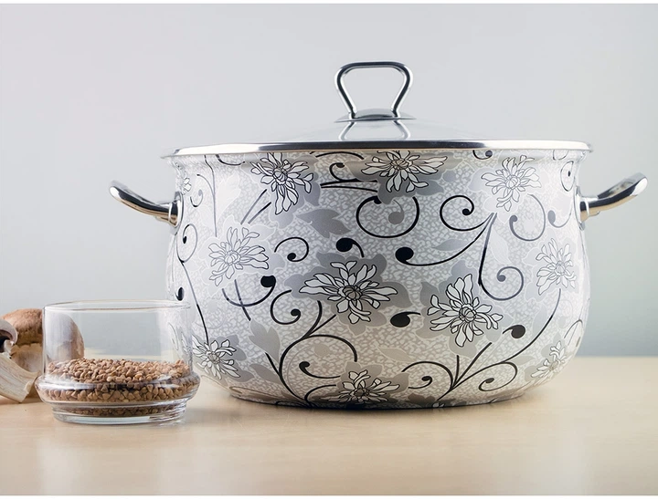 Каструля Gusto Мережка Premium 16 см 2.1 л (BP96059) - Фото 7 Каструля Gusto Мережка Premium 16 см 2.1 л (BP96059) - зображення 7