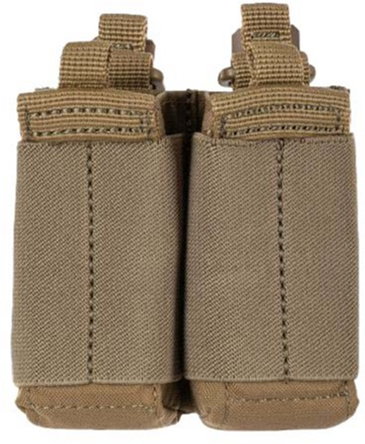 Підсумок для магазинів 5.11 Tactical Flex Double Pistol Mag Pouch 2.0 56669-134 Бежевий (2000980574872) - зображення 1