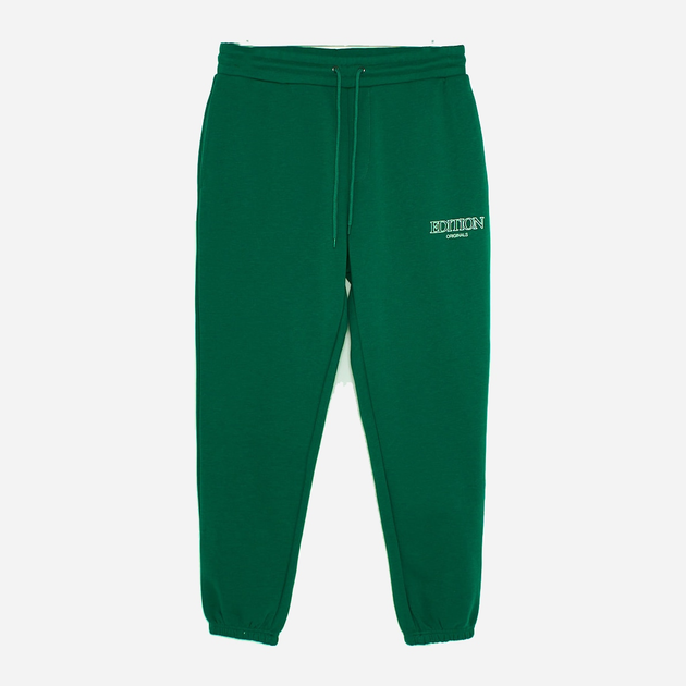 Акція на Спортивні штани чоловічі Jack & Jones XAZ404151XSFC XL Зелені від Rozetka