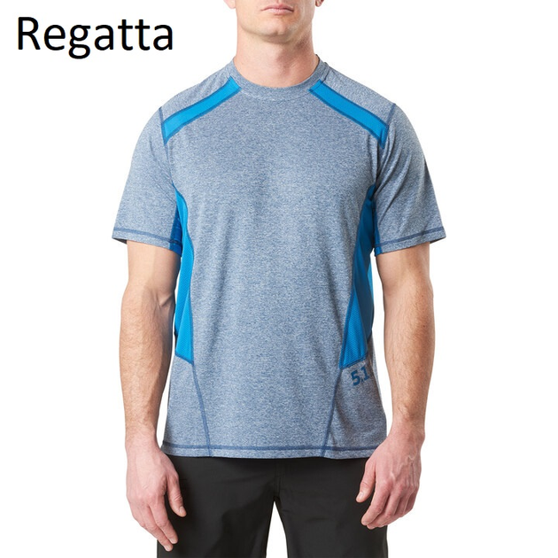 Антибактеріальна футболка 5.11 RECON® EXERT PERFORMANCE TOP 82111 Medium, Regatta - зображення 1