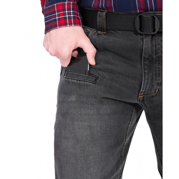 Тактичні джинси Pentagon ROGUE Jeans K05028 34/34, Чорний - зображення 2