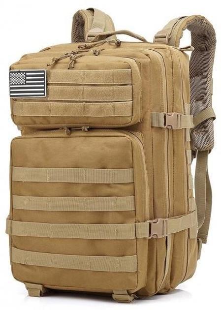 Рюкзак тактичний Smartex 3P Tactical 45 ST-090 khaki - изображение 1