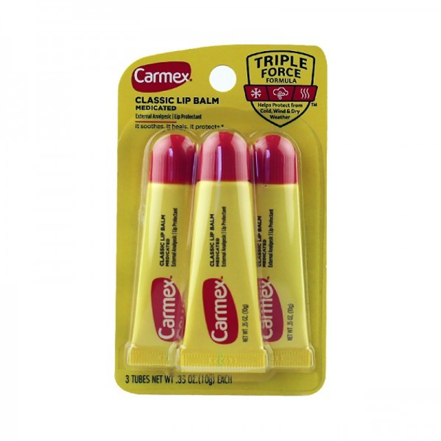 Бальзам для губ в тюбике Carmex Original 3 шт x 10 г (083078003142) от ...