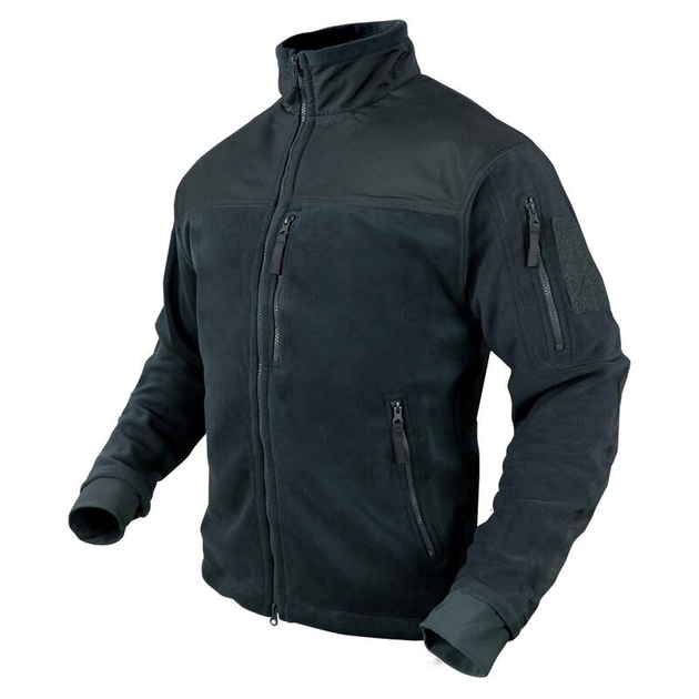 Тактична флісова куртка Condor ALPHA Mirco Fleece Jacket 601 Large, Синій (Navy) - зображення 1