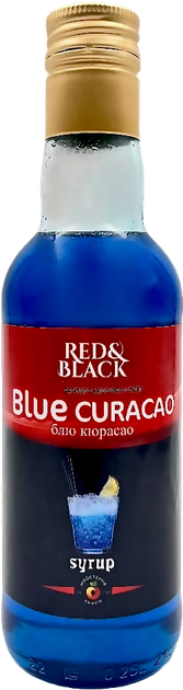 Купить Сироп Red&Black Блю кюрасао 250 мл (4823113303242) – ROZETKA ...