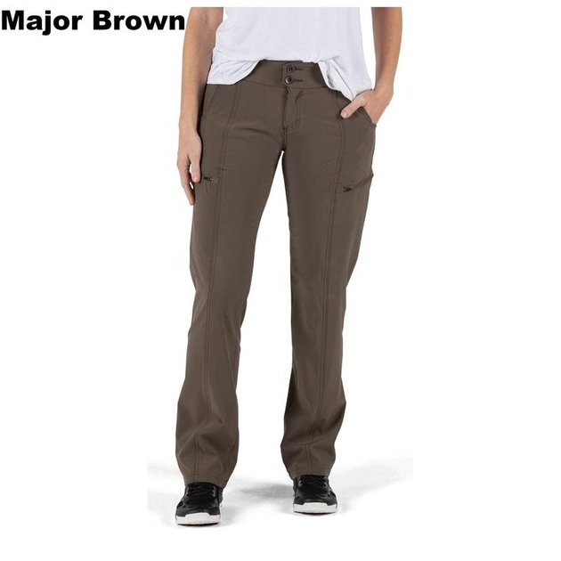 Стрейчеві жіночі тактичні штани 5.11 Tactical MESA PANT 64417 4 Regular, Major Brown - зображення 2