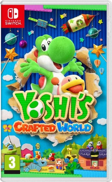 Гра Nintendo Switch Yoshi's Crafted World (Картридж) (45496422646) - зображення 1