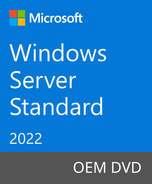 Microsoft Windows Server 2022 Standard X64 English 1pk Dsp Oei Dvd 16 Core P73 08328 фото 6004