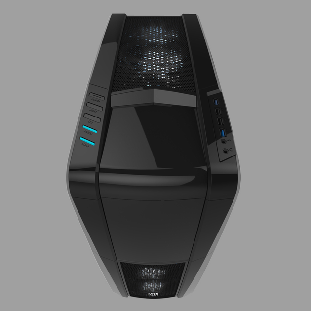Obudowa AZZA TAURUS 5000 Czarna - obraz 2