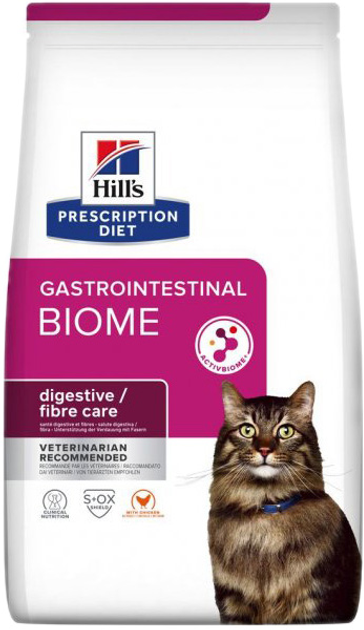 Сухий корм для дорослих кішок Hill's pd feline gi biome 3 кг (052742042084) - зображення 1