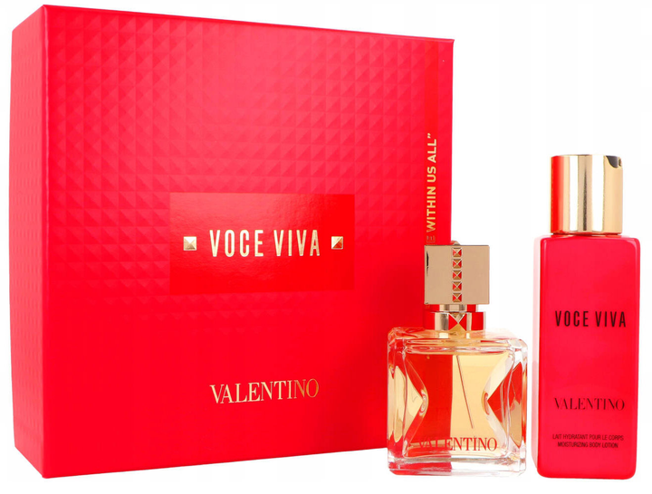 Zestaw damski Valentino Voce Viva Woda perfumowana damska 50 ml + Balsam do ciała 100 ml (3614273453066) - obraz 1