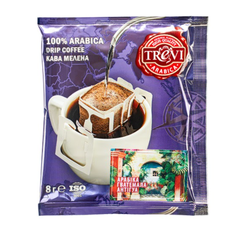 СЕТ дрип кофе Trevi MIX 8 видов x 25 шт - Фото 3 СЕТ дрип кофе Trevi MIX 8 видов x 25 шт - изображение 3