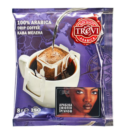 СЕТ дрип кофе Trevi MIX 8 видов x 25 шт - Фото 4 СЕТ дрип кофе Trevi MIX 8 видов x 25 шт - изображение 4