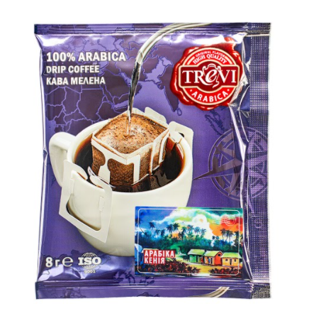 СЕТ дрип кофе Trevi MIX 8 видов x 25 шт - Фото 5 СЕТ дрип кофе Trevi MIX 8 видов x 25 шт - изображение 5